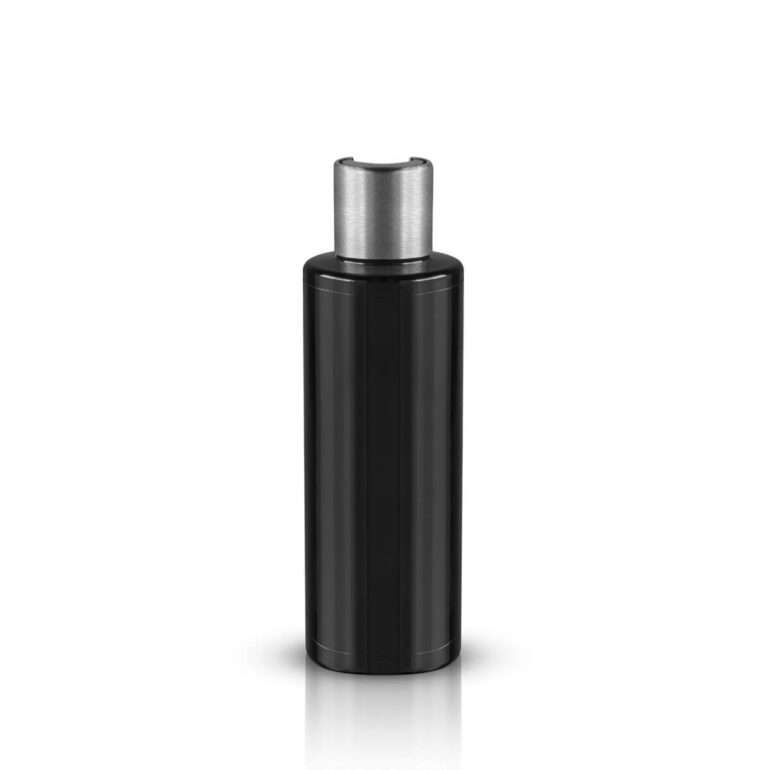 100 ml bottle with disc top cap