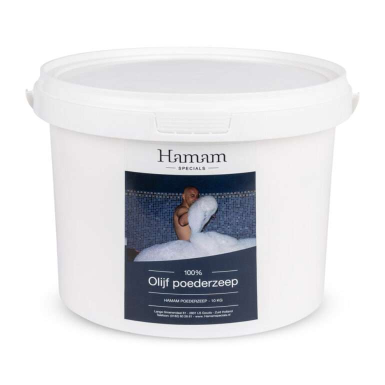 100% Olive oil soap powder bucket