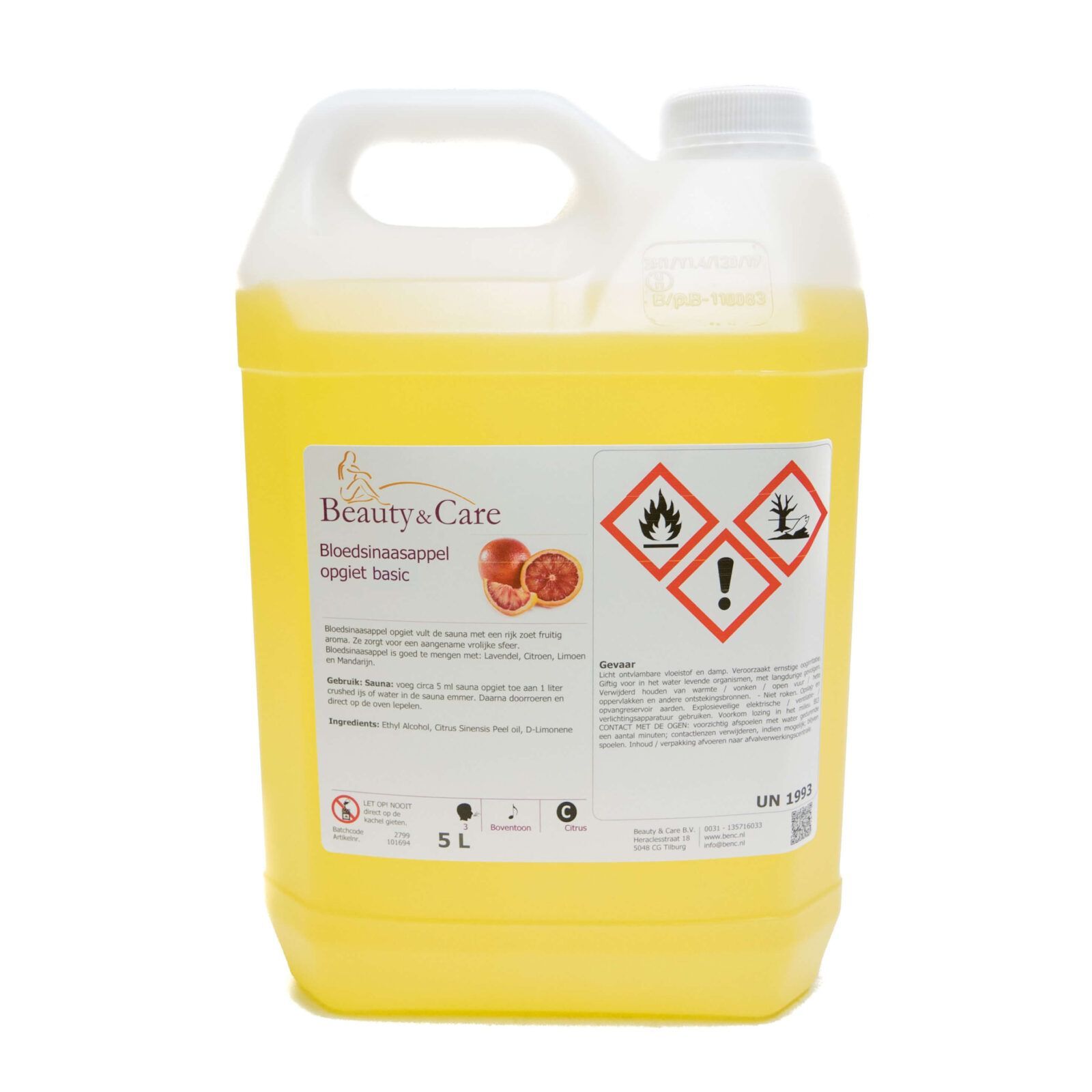Blood orange sauna aroma basic – 5 L