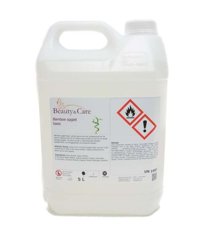 Bamboe sauna aroma basis – 5 L