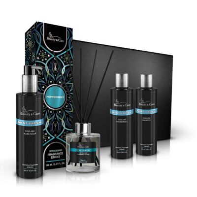 Badezimmer-Geschenkset Minzfrische
