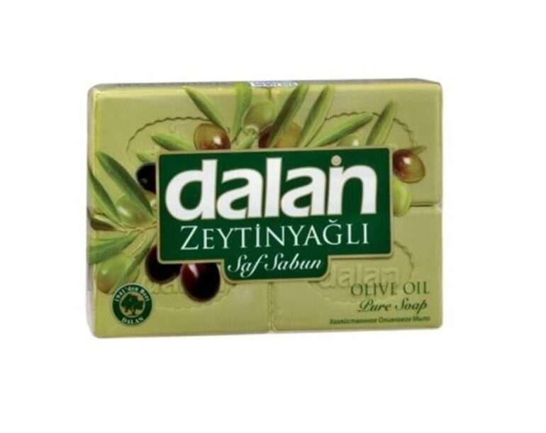 Dalan Hamam Green Olive Oil Soap 4 x 125 grams - Image 2