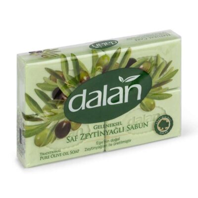 Dalan Hamam Grüne Olivenölseife 4 x 125 Gramm