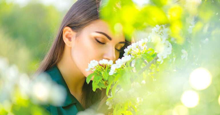 Lente geuren spring