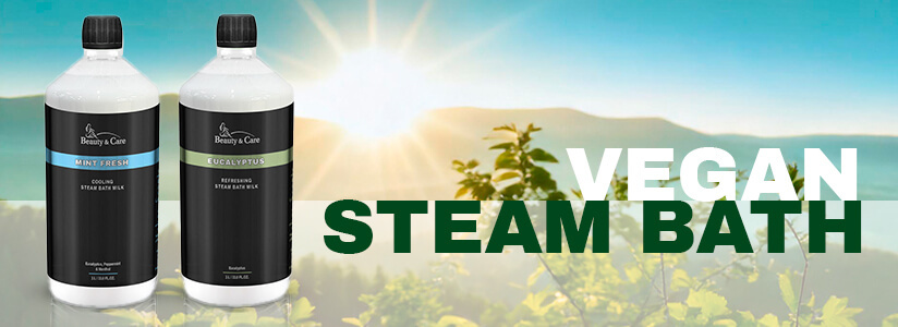 Vegan steam bath milk