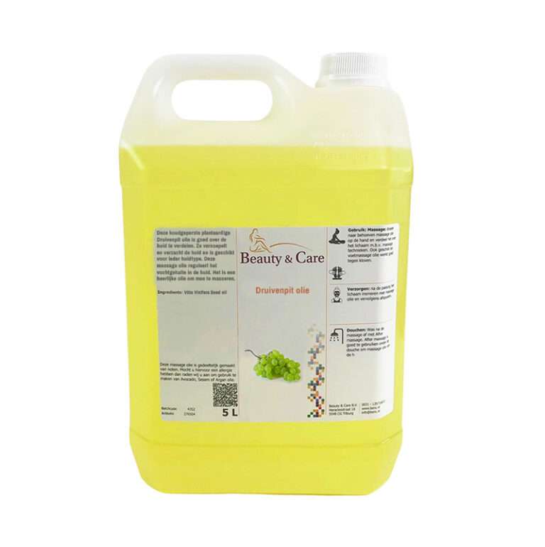 Grape seed oil – 5 L