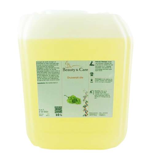 Grape seed oil – 10 L