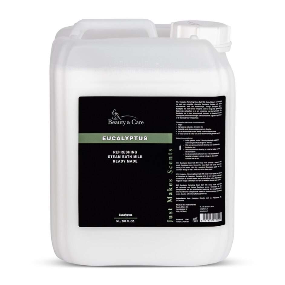 Klaar-voor-gebruik eucalyptus stoombadmelk – 5 L