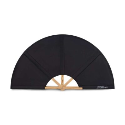 Saunagut Fächer schwarz 100 cm