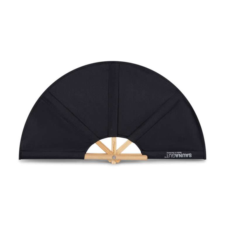 Saunagutsche Fan black 74 cm