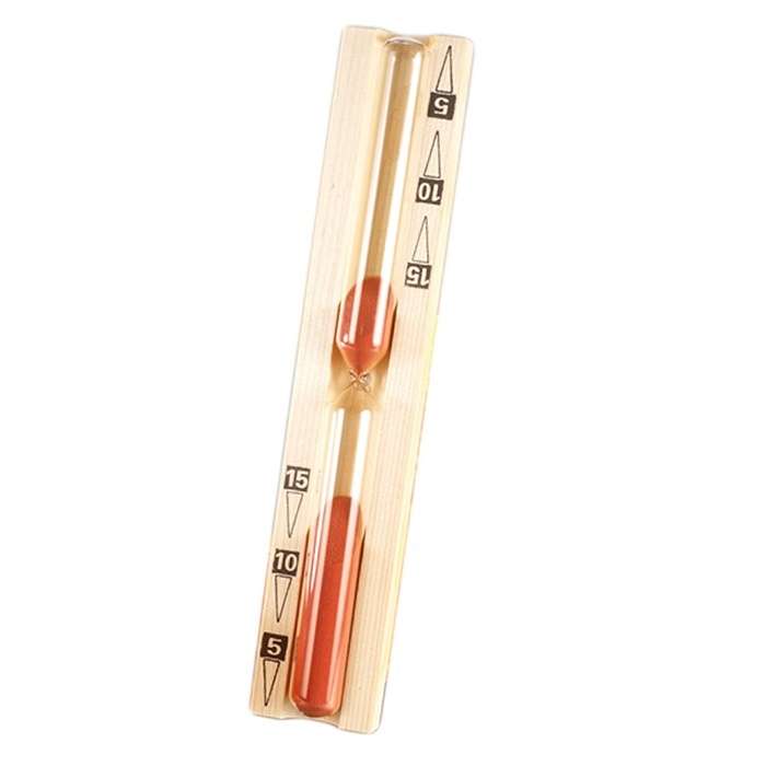 Hourglass red sand 15 min. – Image 2