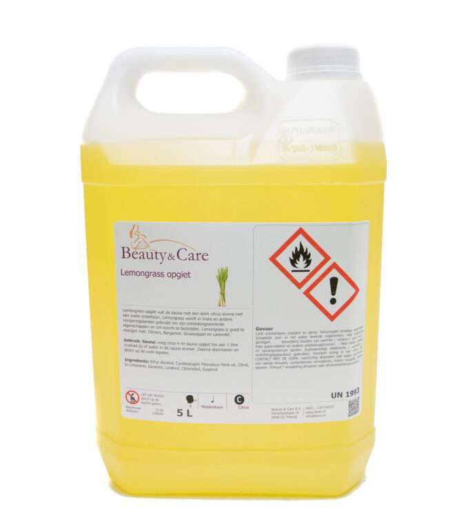 Lemongrass sauna aroma – 5 L