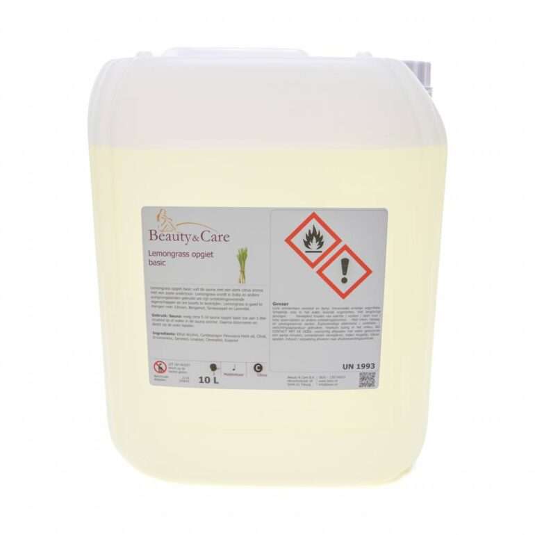 Lemongrass sauna aroma basic – 10 L