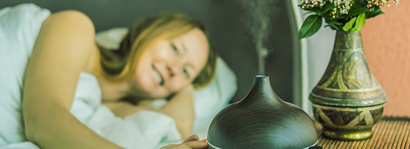 Benc blog post aroma diffuser bedroom