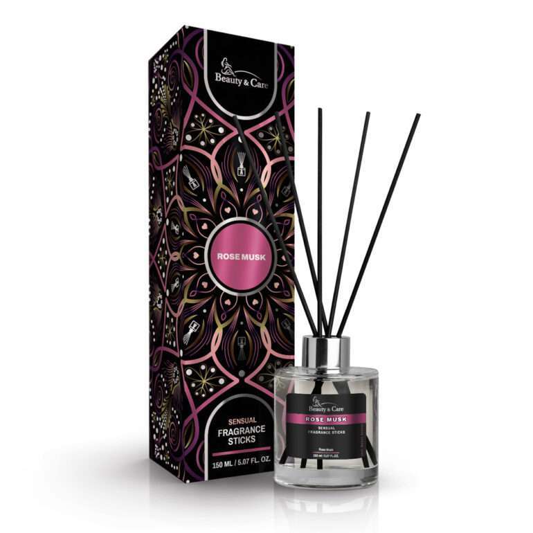 Rose musk fragrance sticks – 150 ml