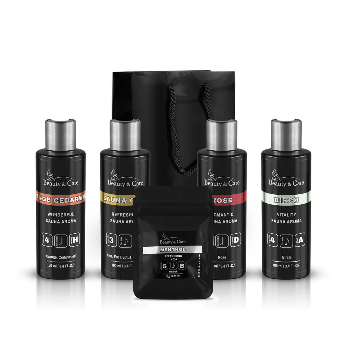 Giftset sauna gold m nieuw