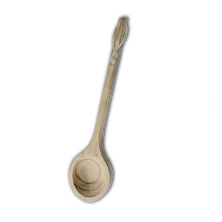 Sauna ladle wood 50 cm - Afbeelding 2