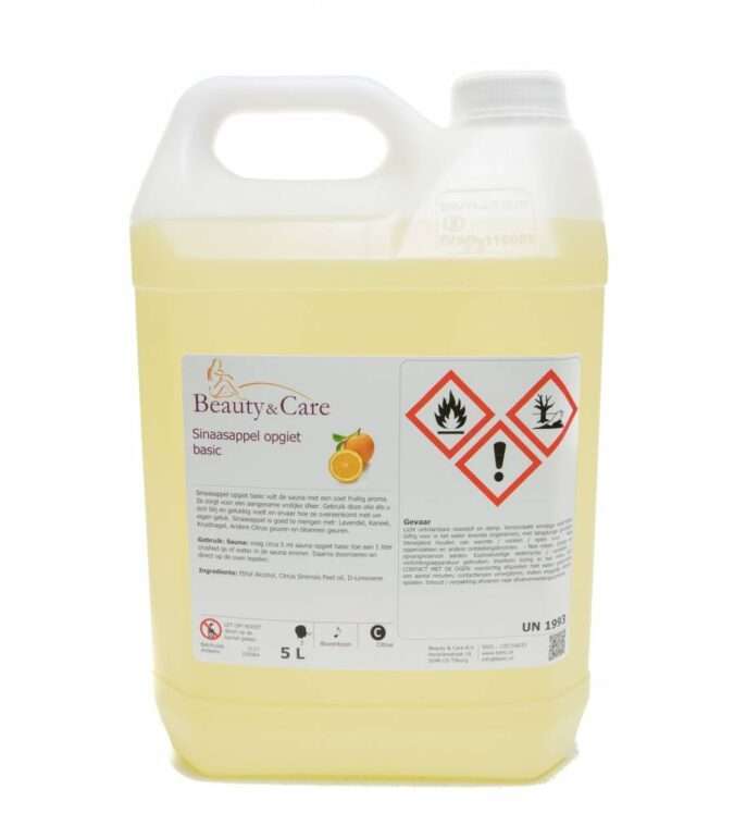 Orange sauna aroma basic – 5 L