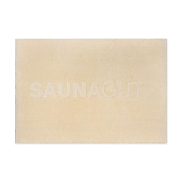 Saunagut Towel beige 70 x 100 cm - Afbeelding 2