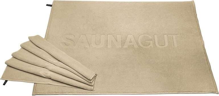 Saunagut Towel beige 70 x 100 cm - Afbeelding 3