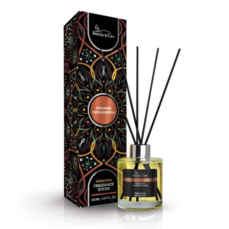 Bâtonnets parfumés orange et bois de cèdre