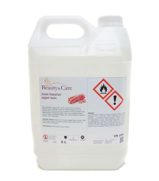 Sweet Rhubarb sauna aroma basic – 5 L